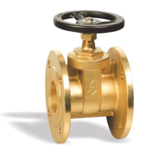 106黄铜法兰闸阀 Z45W-16T