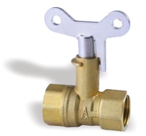 2243黄铜带锁球阀 Q11F-16T