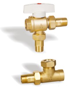 259/259A黄铜暖气三通球阀 Q15F-16T