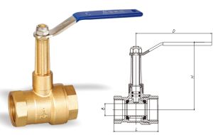 269黄铜空调球阀 Q11F-20T