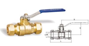 270黄铜卡套球阀 Q91F-16T