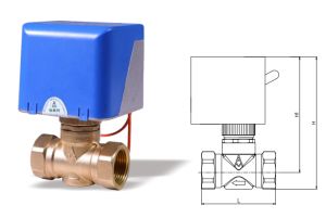 9718电动二通阀 AQDF15~25L2