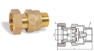 436黄铜水表止回阀(表后) H32X-16T