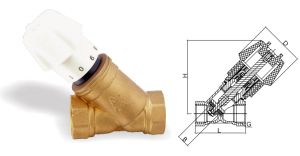 391黄铜调节阀 J15F-16T
