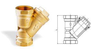 607黄铜过滤器 SY11-16T