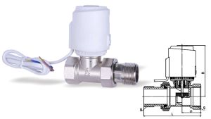 734电热恒温控制阀 AQDF15L2/AQDF20L2/AQDF25L2