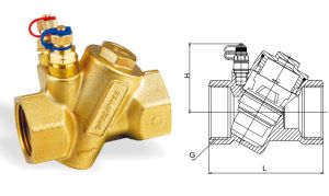 2510黄铜动态平衡阀 PHF-15~50-L-25T