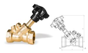 2561 双位调节平衡阀 SP15F-16T