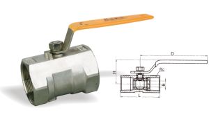 8254不锈钢球阀 Q11F-16P