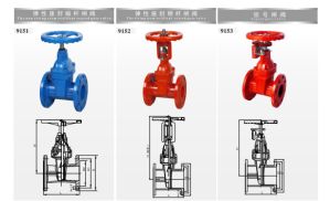 9151/9152/9153 弹性座封暗杆闸阀